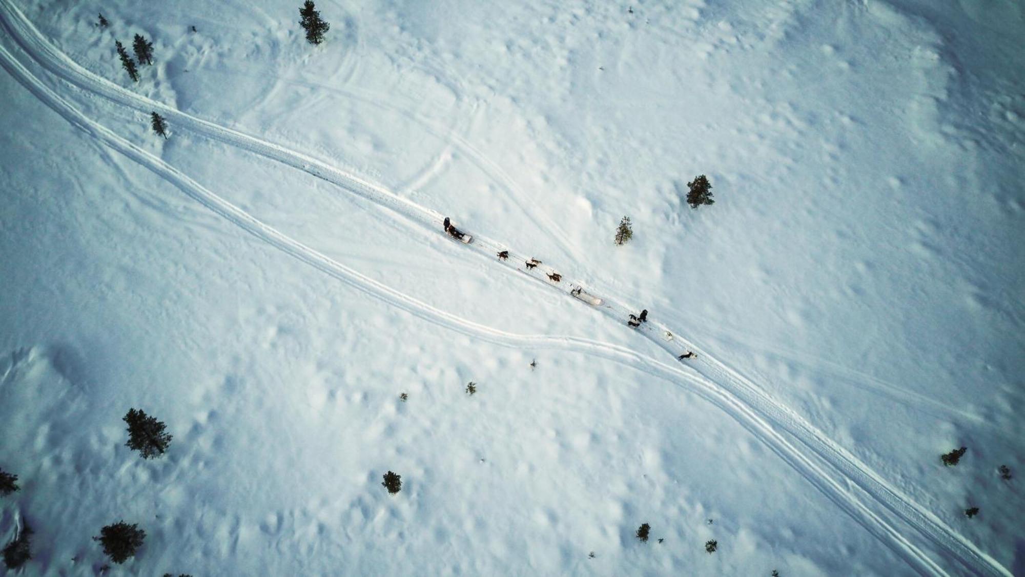 Crow Creek Cabins Inari Extérieur photo