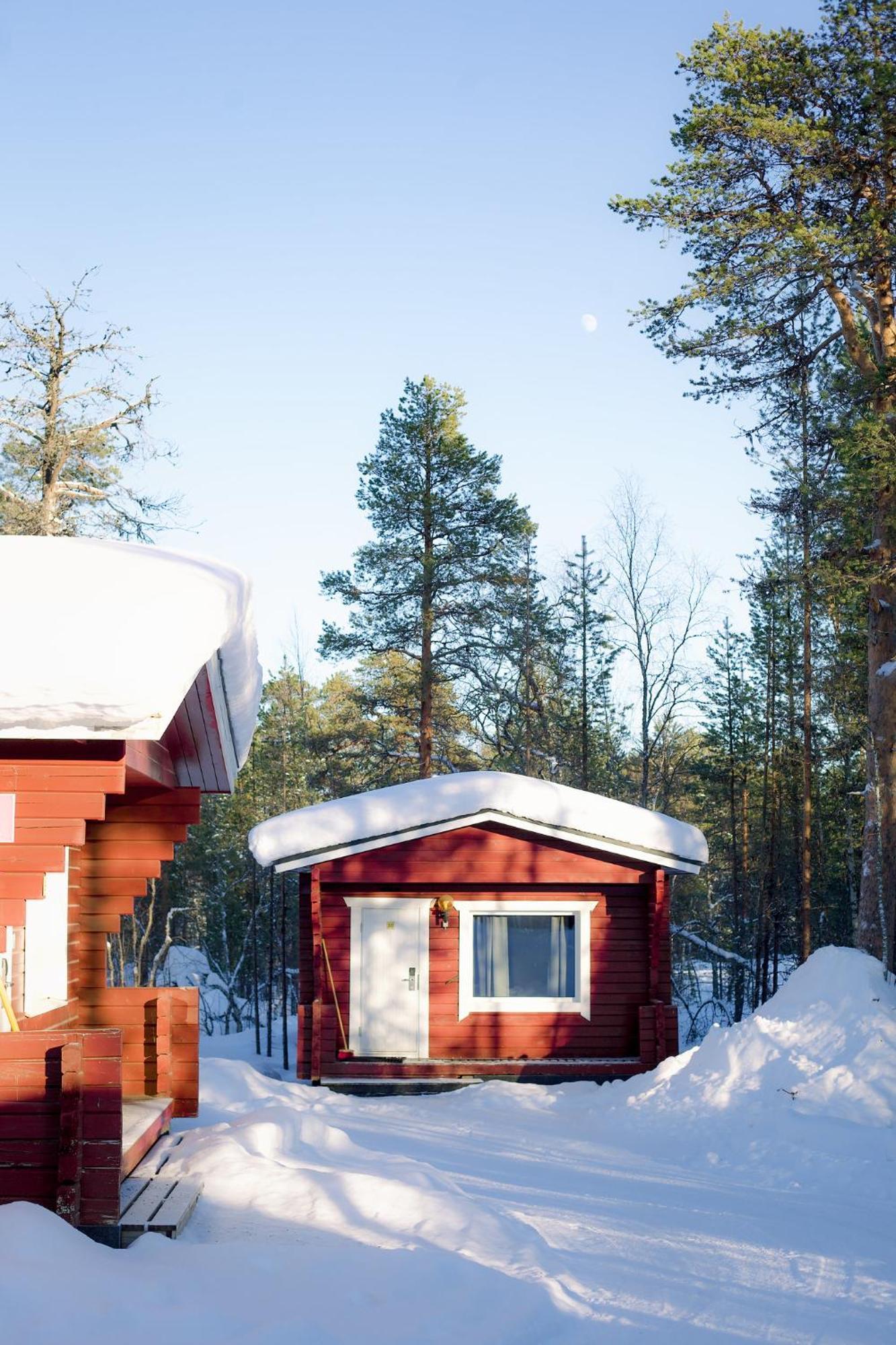 Crow Creek Cabins Inari Extérieur photo
